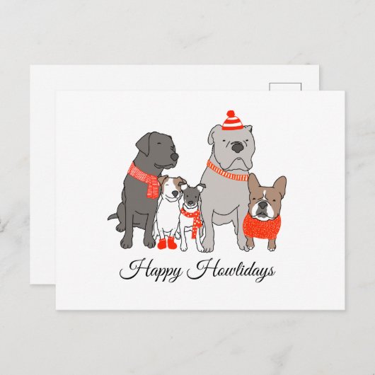 休日はがき シーズンポストカード (正面/裏面)