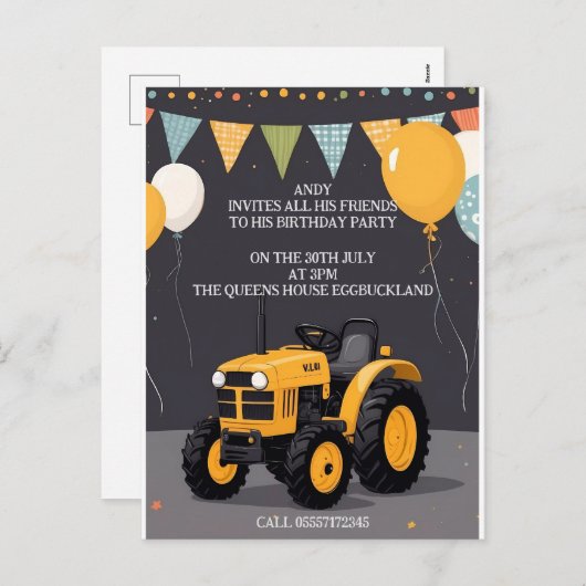 休日はがき シーズンポストカード (正面/裏面)