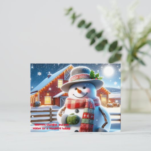 休日はがき シーズンポストカード (スタンド正面)