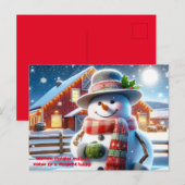 休日はがき シーズンポストカード (正面/裏面)