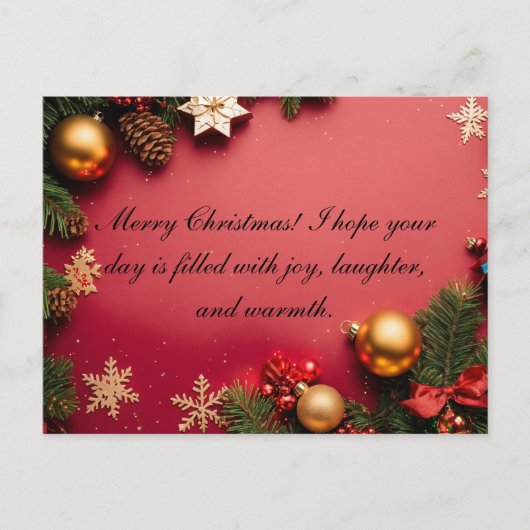 休日はがき シーズンポストカード (正面)