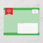 休日はがき：：赤い鼻のトナカイルドルフ シーズンポストカード (裏面)