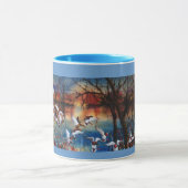 休日はマグを支えます マグカップ (中央)