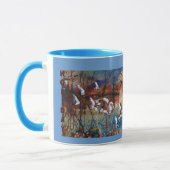 休日はマグを支えます マグカップ (左)