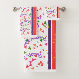 休日は作ろうメリー バスタオルセット