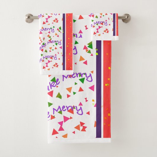 休日は作ろうメリー バスタオルセット (インサイチュ)