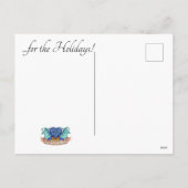 休日は家のような場所はない！ シーズンポストカード (裏面)