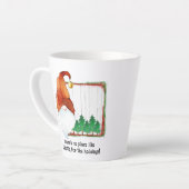 休日は格言に限る。 カフェラテマグ (左アングル)