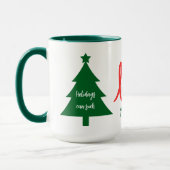 休日は自分吸のマグを愛することができる マグカップ (左)