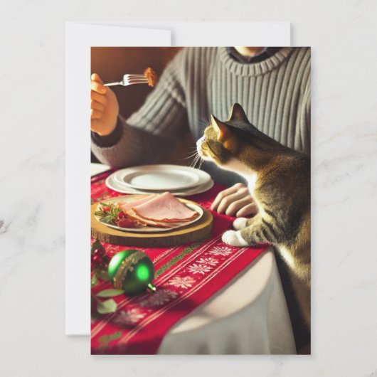 休日は良い食べ物と良いおもしろいを願う！ シーズンカード (正面)