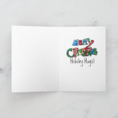 休日は雪男を抱き締めます シーズンカード (内部)