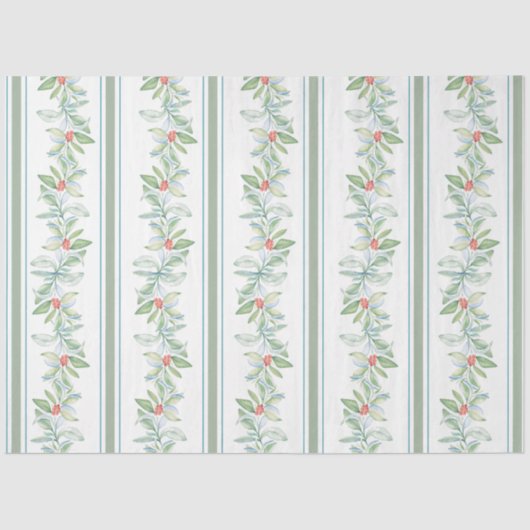 休日をテーマにしたティッシュペーパーボタニカルウォーター色 薄葉紙 (正面)