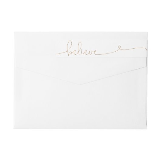 休日を信じて下さい ラップアラウンドラベル (裏面)