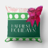 休日アールデコ クッション (正面)