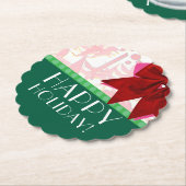 休日アールデコ ペーパーコースター (アングル)