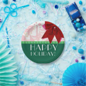 休日アールデコ ペーパープレート (パーティー)