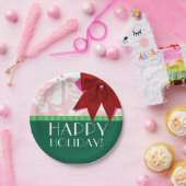 休日アールデコ ペーパープレート (パーティー)