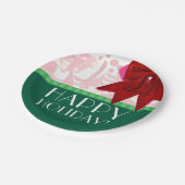 休日アールデコ ペーパープレート (アングル)