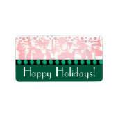 休日アールデコ ラベル (正面)