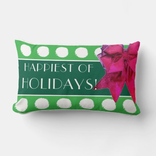 休日アールデコ ランバークッション (正面)