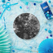 休日オーナメントグレースケール ペーパープレート (パーティー)