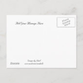 休日オーナメントパーティの招待状 インビテーションポストカード (裏面)