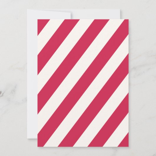 休日オーナメント交換パーティー 招待状 (裏面)