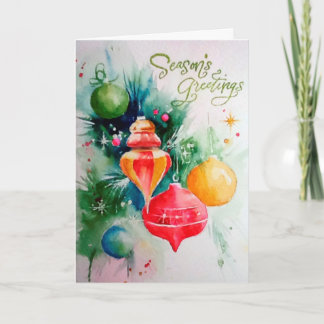 休日オーナメント シーズンカード