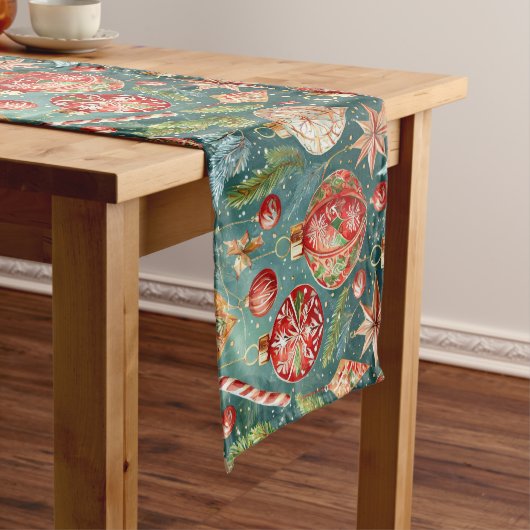 休日オーナメント ミディアムテーブルランナー (インサイチュ)