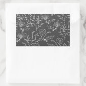 休日オーナメント 長方形シール (バッグ)