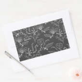 休日オーナメント 長方形シール (封筒)