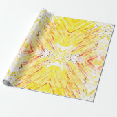 休日カラフルパーティーの誕生日ラッピング紙 ラッピングペーパー (アンロールド)