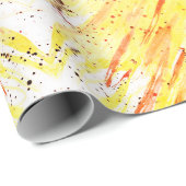 休日カラフルパーティーの誕生日ラッピング紙 ラッピングペーパー (ロールコーナー)