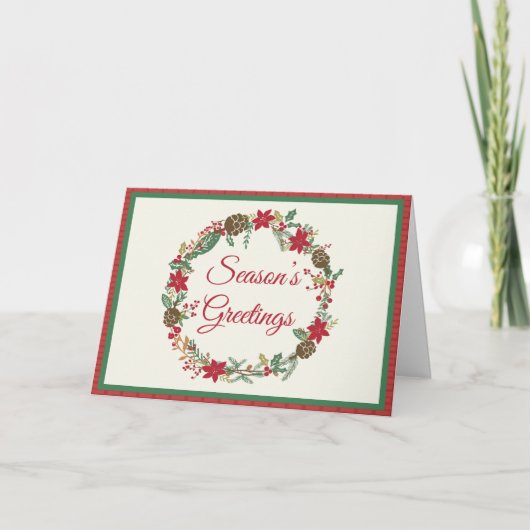 休日カード シーズンカード (正面)