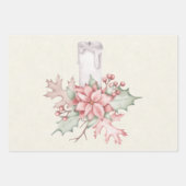 休日クラシカル ラッピングペーパーシート (正面3)