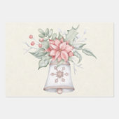 休日クラシカル ラッピングペーパーシート (正面)