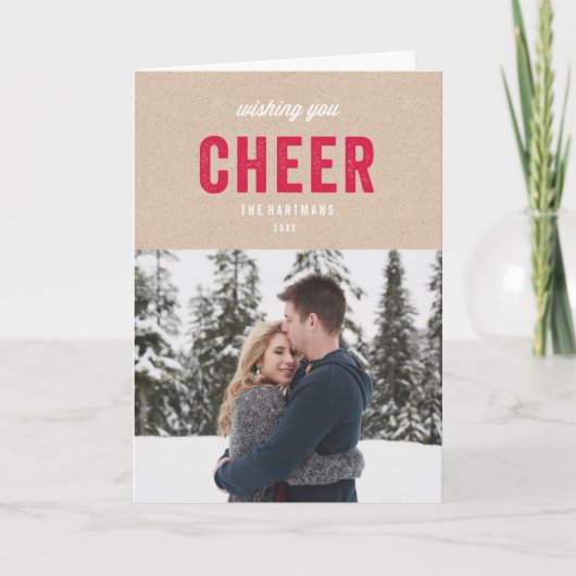 休日クラフト シーズンカード (正面)