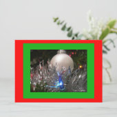 休日グリッターパーティの招待状 招待状 (スタンド正面)