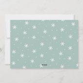 休日グリッド |フォトモダンコラージカード シーズンカード (裏面)