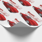 休日コルベット ラッピングペーパー (角)