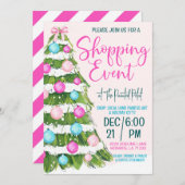 休日ショッピングイベント 招待状 (正面/裏面)