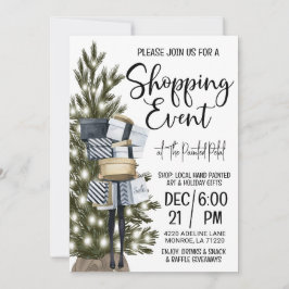 休日ショッピングイベント 招待状