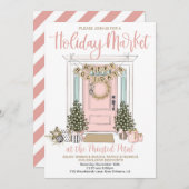 休日ショッピングイベント 招待状 (正面/裏面)