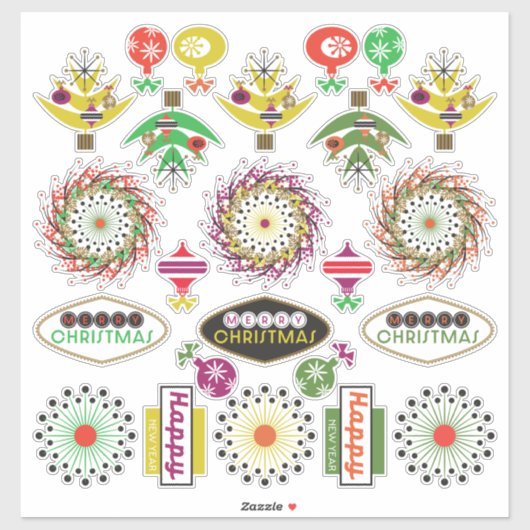 休日シンボルや象徴ステッカー シール (シート)