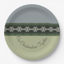 休日スタイリッシュをテーマにした ペーパープレート