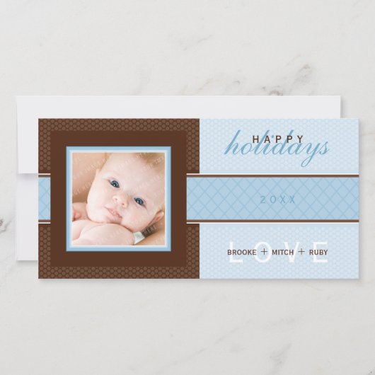 休日スタイリッシュフォトカード::甘さ1 シーズンカード (正面)