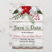 休日チャーム – 冬/クリスマス日付を保存 セーブザデート (正面/裏面)