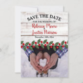 休日チャームII冬/クリスマス日付を保存 セーブザデート (正面)