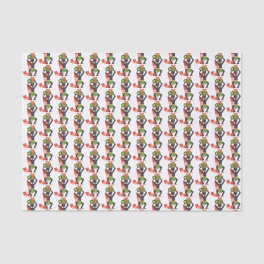 休日ティッシュペーパー 薄葉紙 (正面)