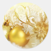 休日デザイン封筒用シールシール ラウンドシール (正面)